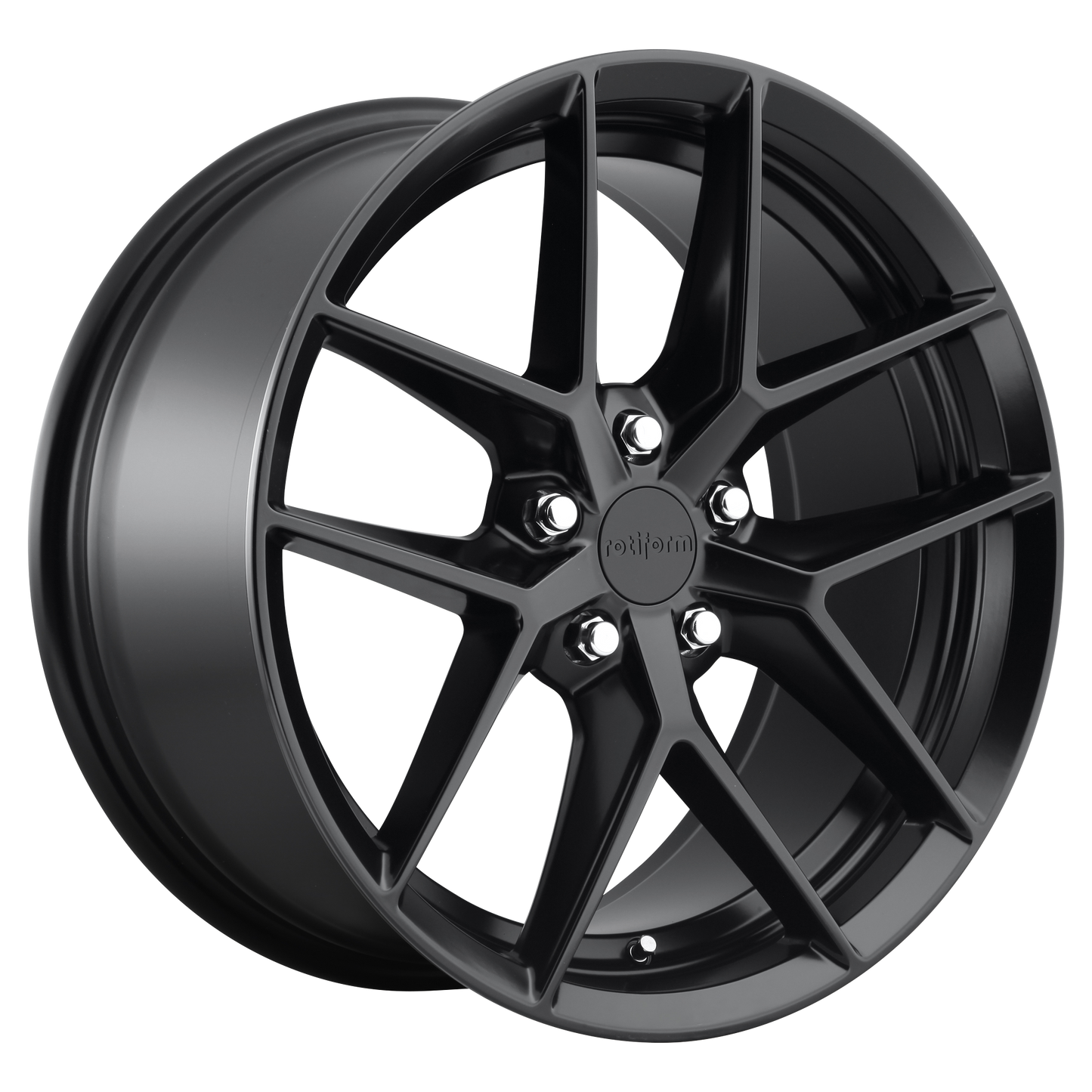 FLG 18x8.5 5x114.30 MATTE BLACK (45 mm) - Tires and Engine Performance