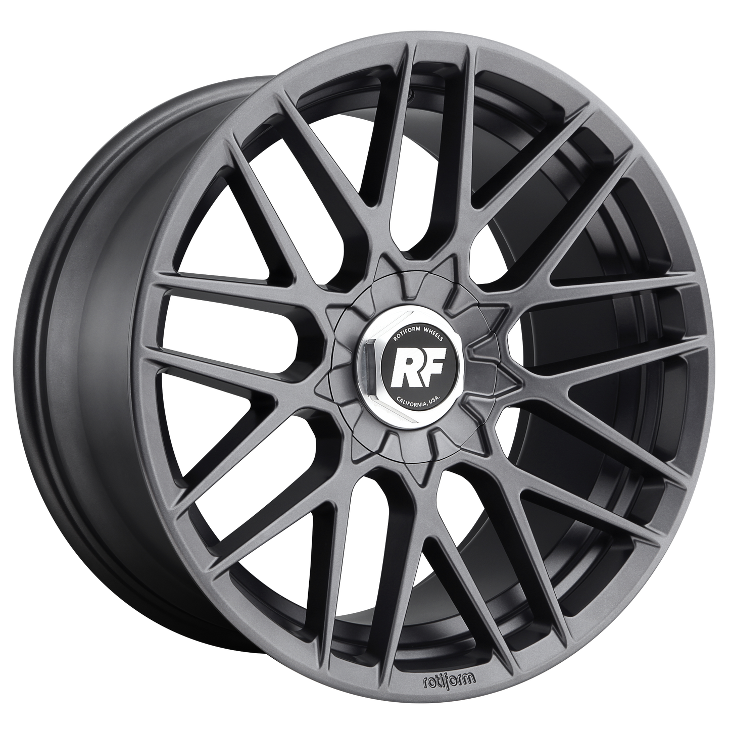 RSE 18x8.5 Blank MATTE ANTHRACITE (35 mm) - Tires and Engine Performance