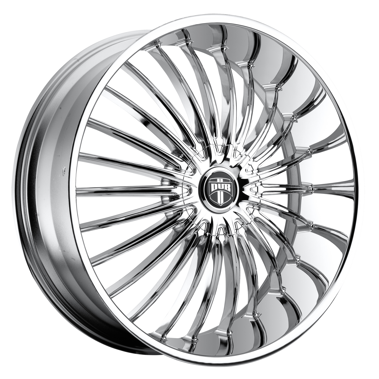SUAVE 24x9.5 6x135.00/6x139.70 CHROME PLATED (30 mm) - Tires and Engine Performance
