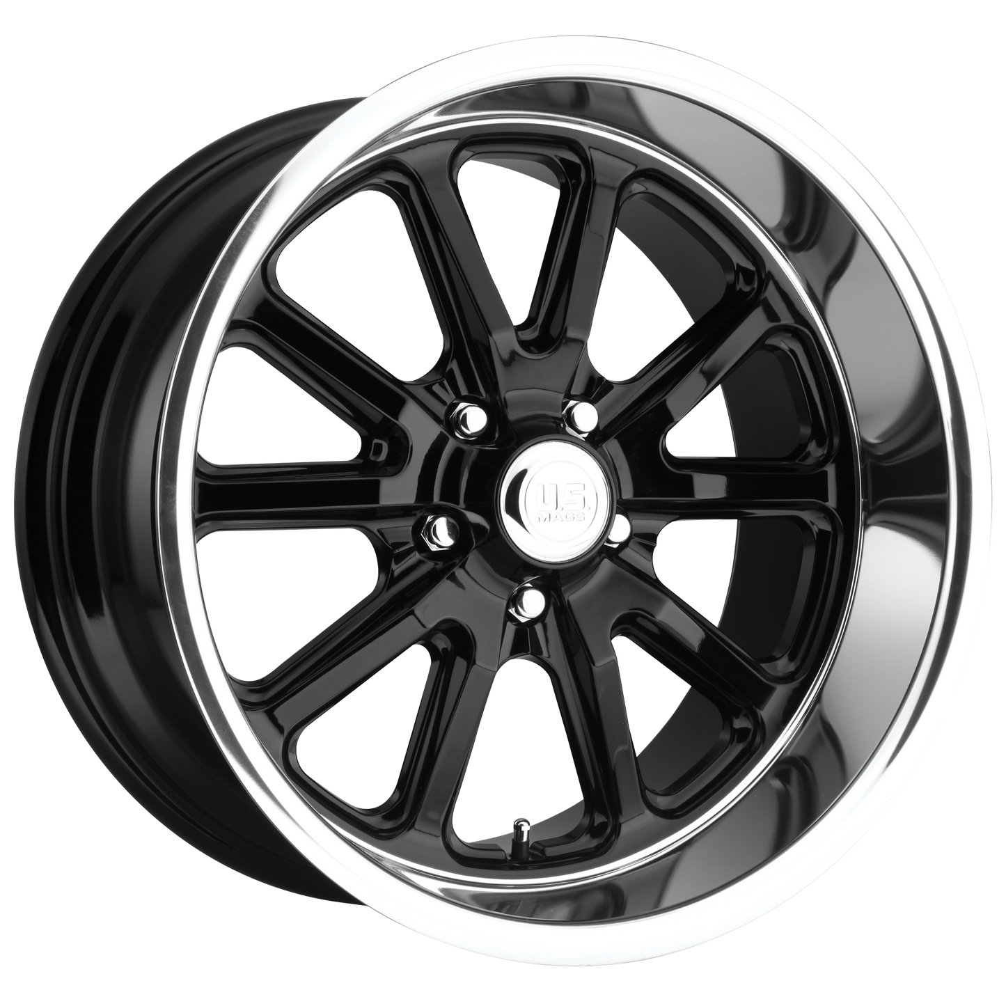 RAMBLER 20x8 5x127.00 GLOSS BLACK (1 mm) - Tires and Engine Performance