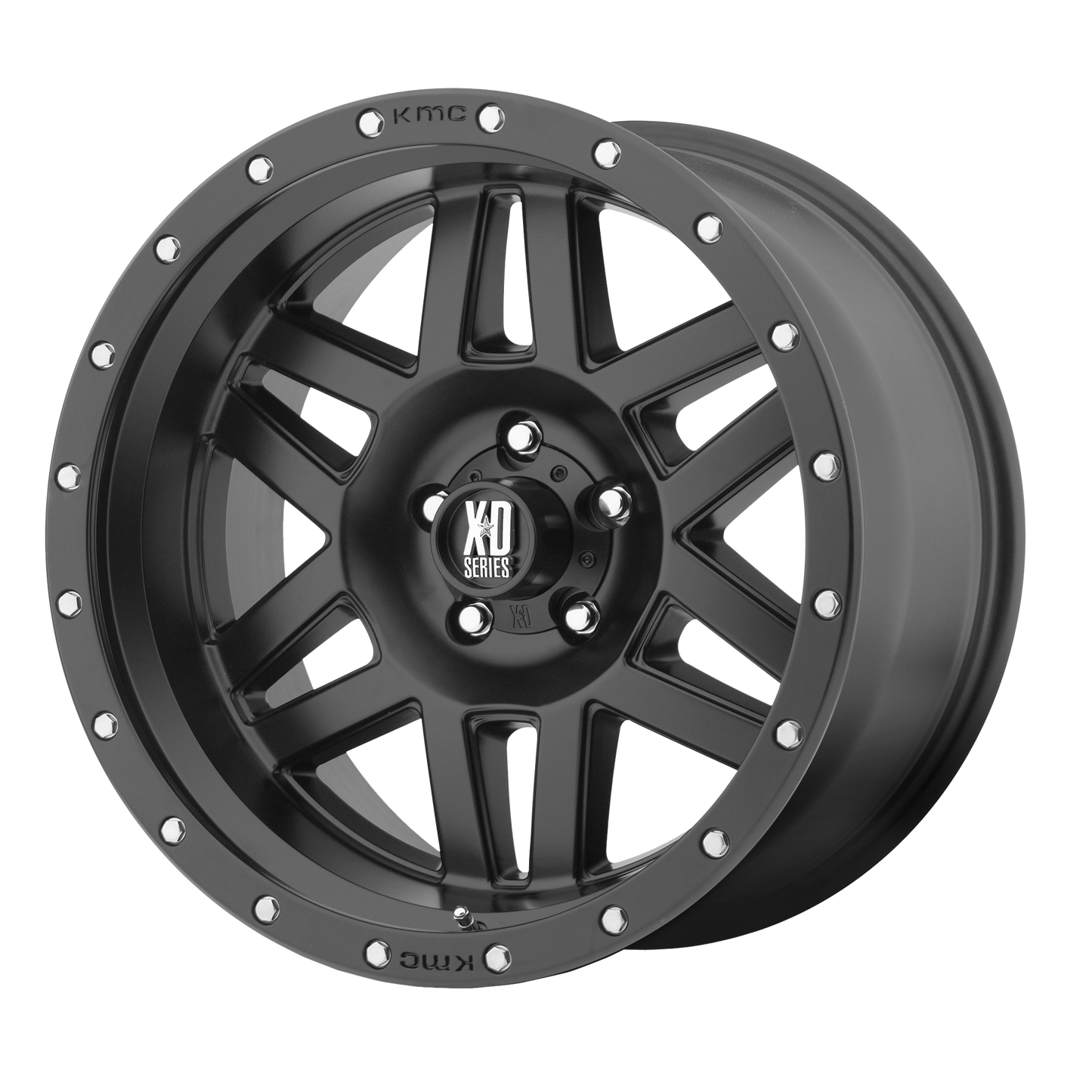 MACHETE 18x9 6x139.70 SATIN BLACK (-12 mm) - Tires and Engine Performance
