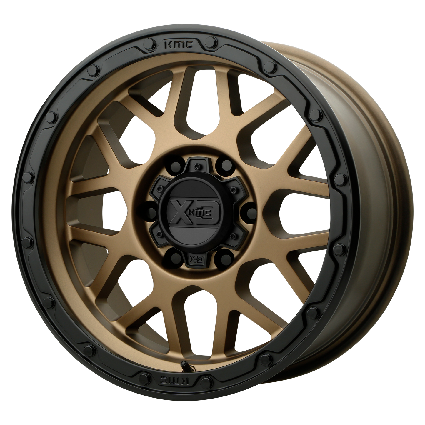 GRENADE OR 18x8.5 6x135.00 MATTE BRONZE W/ MATTE BLACK LIP (0 mm) - Tires and Engine Performance