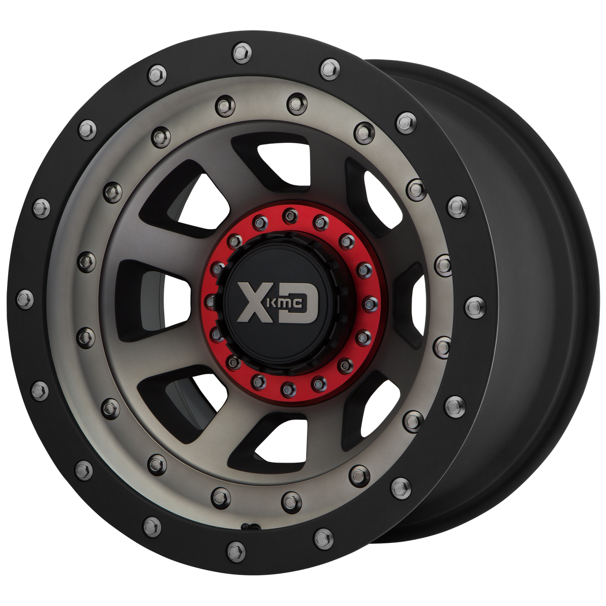 FMJ 17x9 8x170.00 SATIN BLACK W/ DARK TINT (-12 mm) - Tires and Engine Performance