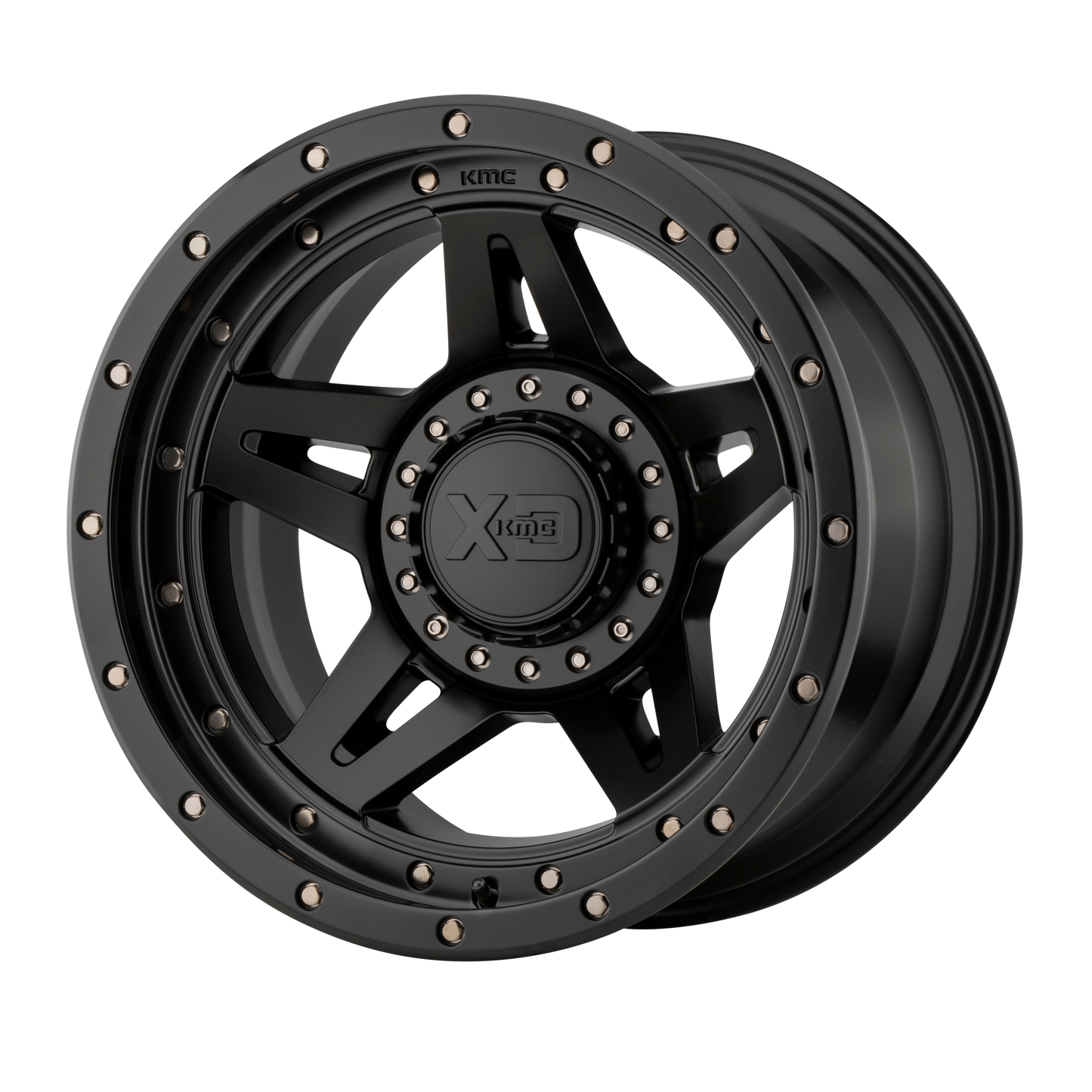 BRUTE 20x9 5x127.00/5x139.70 SATIN BLACK (0 mm) - Tires and Engine Performance
