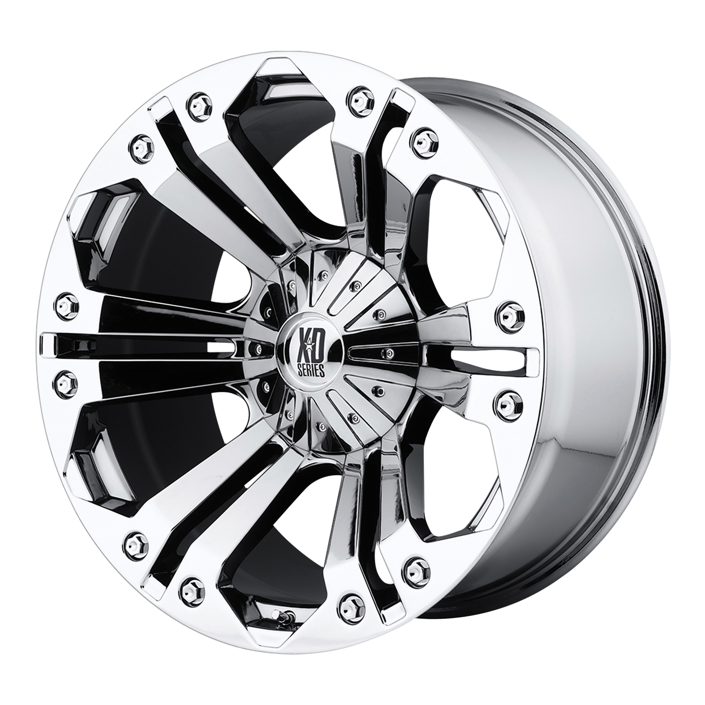 MONSTER 20x10 5x139.70/5x150.00 CHROME (-12 mm) - Tires and Engine Performance