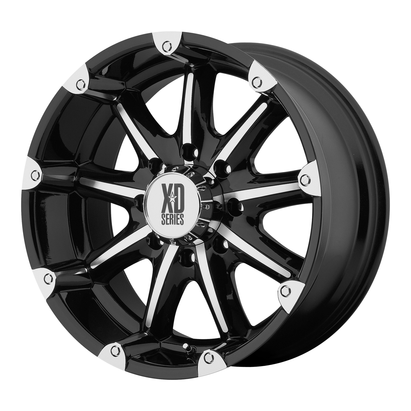 BADLANDS 20x9 6x135.00 GLOSS BLACK MACHINED (-12 mm) - Tires and Engine Performance