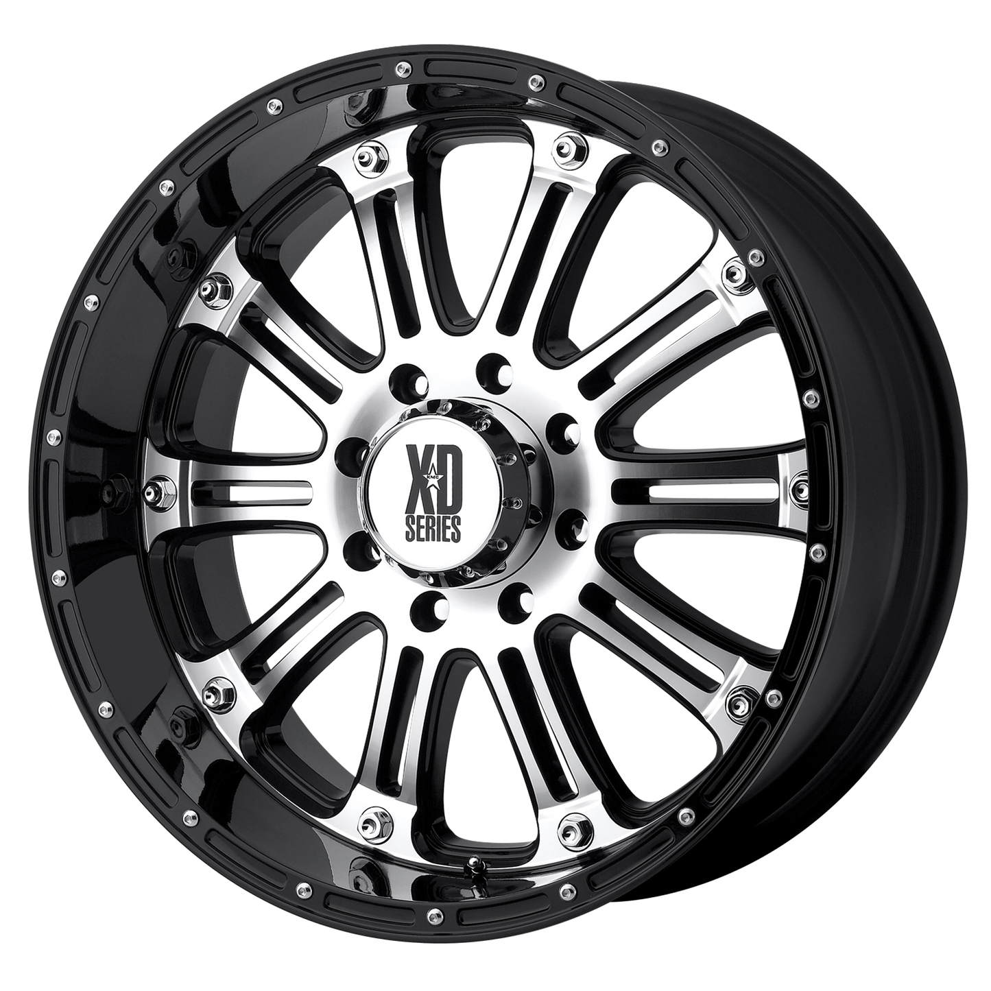 HOSS 20x9 5x150.00 GLOSS BLACK MACHINED (30 mm) - Tires and Engine Performance