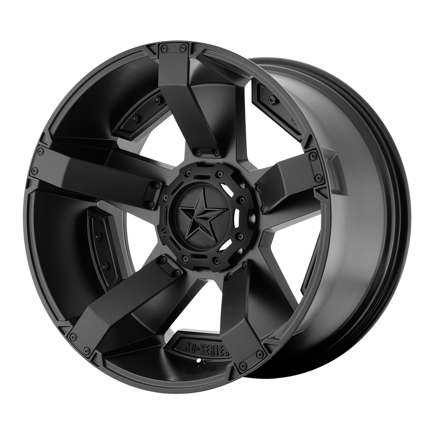 RS2 20x9 6x120.00/6x139.70 MATTE BLACK W/ ACCENTS (18 mm) - Tires and Engine Performance