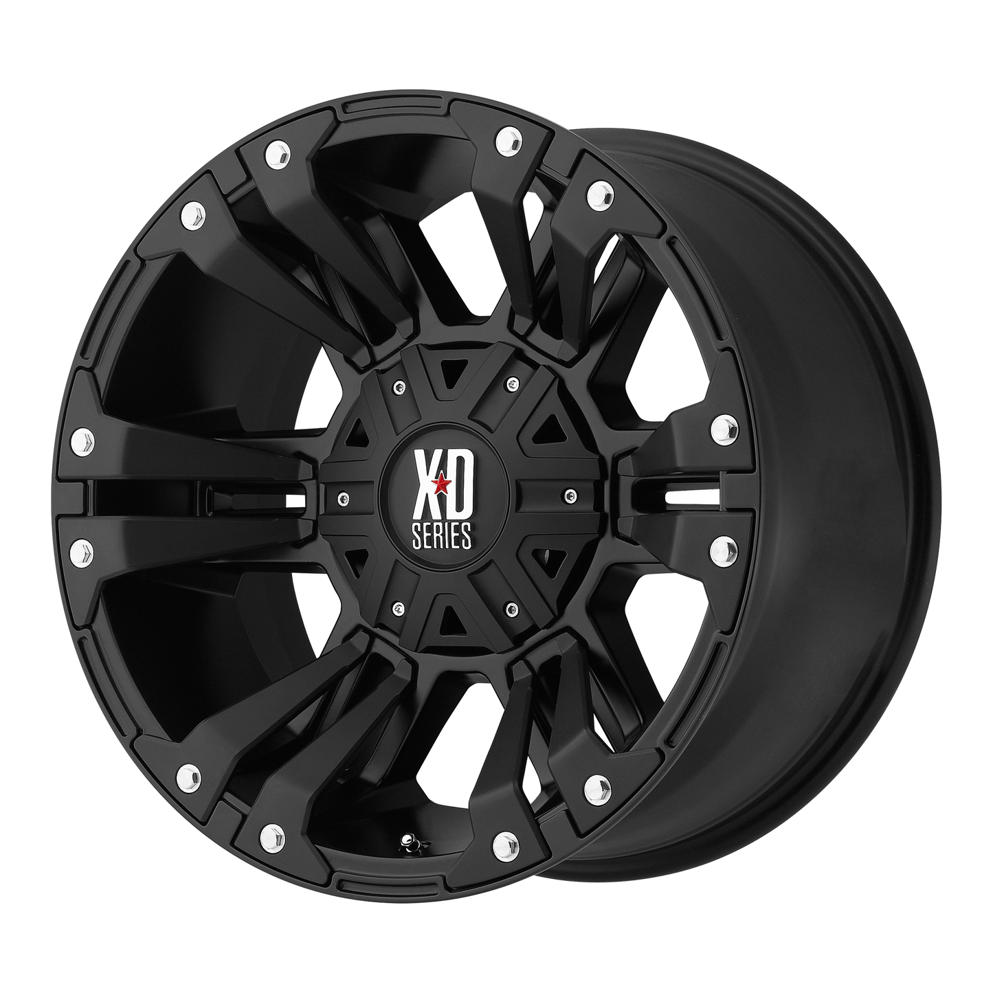 MONSTER 2 20x9 Blank MATTE BLACK (18 mm) - Tires and Engine Performance