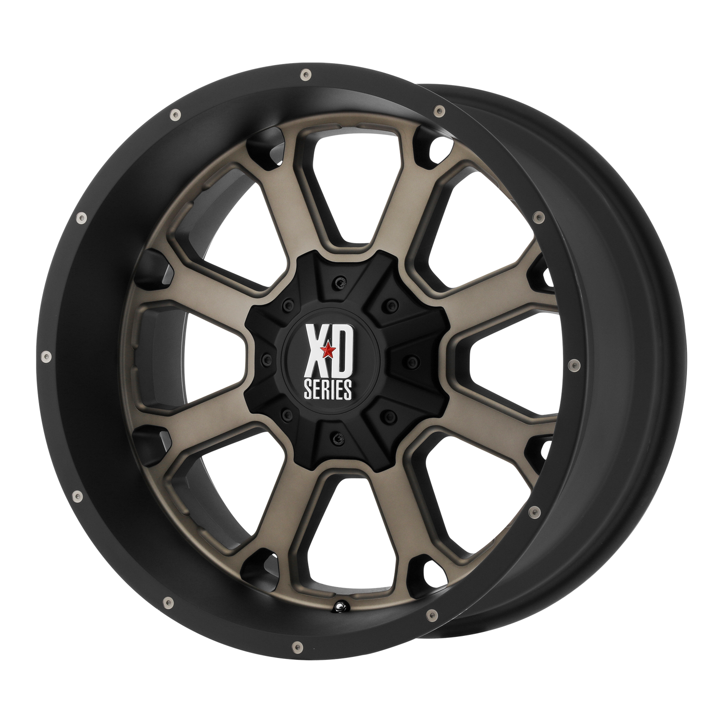 BUCK 25 20x9 6x135.00 MATTE BLACK W/ DARK TINT (30 mm) - Tires and Engine Performance