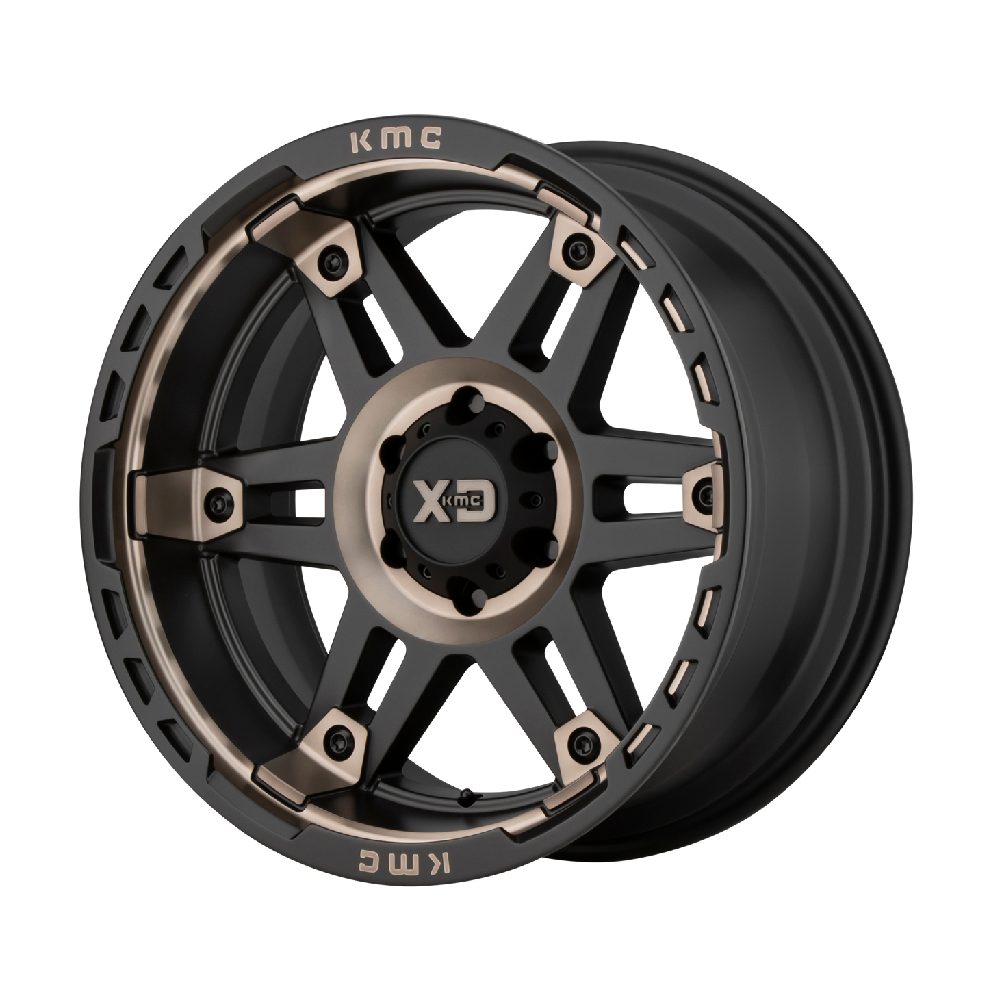 SPY II 20x10 6x139.70 SATIN BLACK W/ DARK TINT (-18 mm) - Tires and Engine Performance