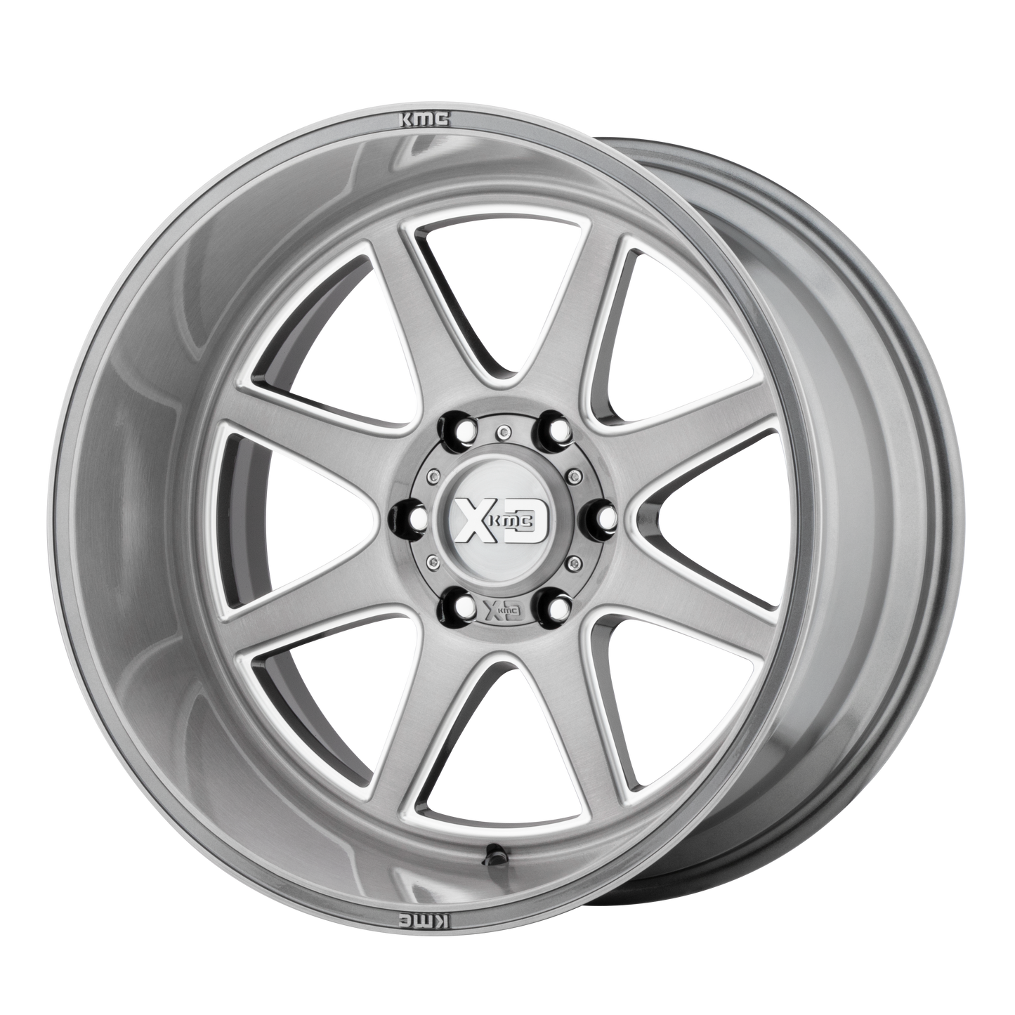 PIKE 20x10 5x139.70 TITANIUM BRUSHED MILLED (-18 mm) - Tires and Engine Performance