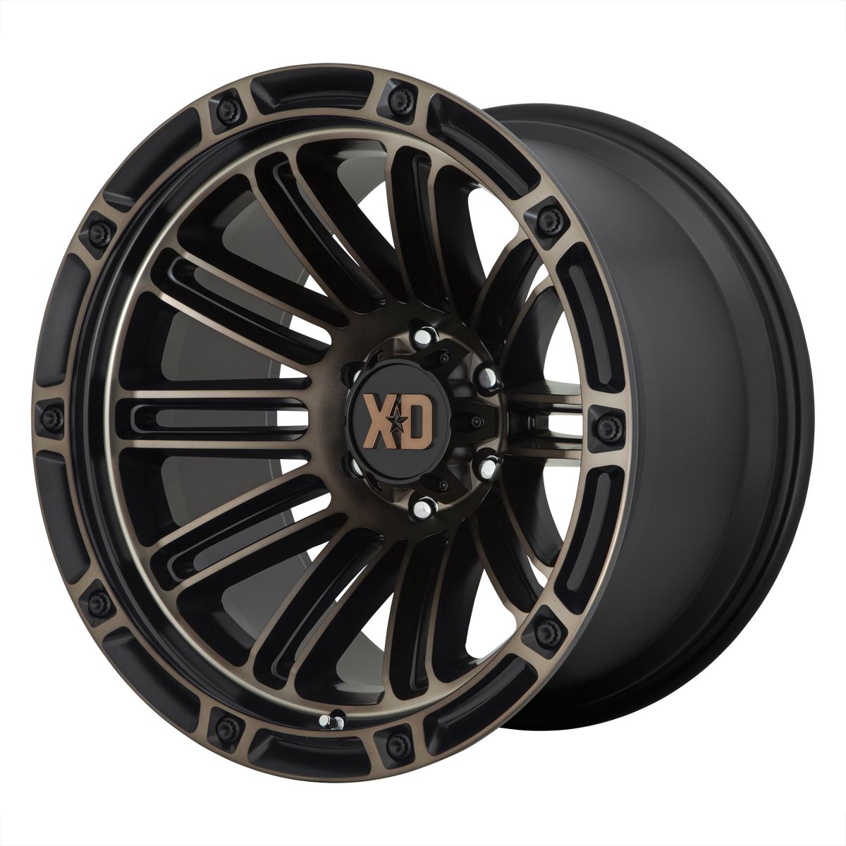 DOUBLE DEUCE 20x12 8x165.10 SATIN BLACK W/ DARK TINT (-44 mm) - Tires and Engine Performance