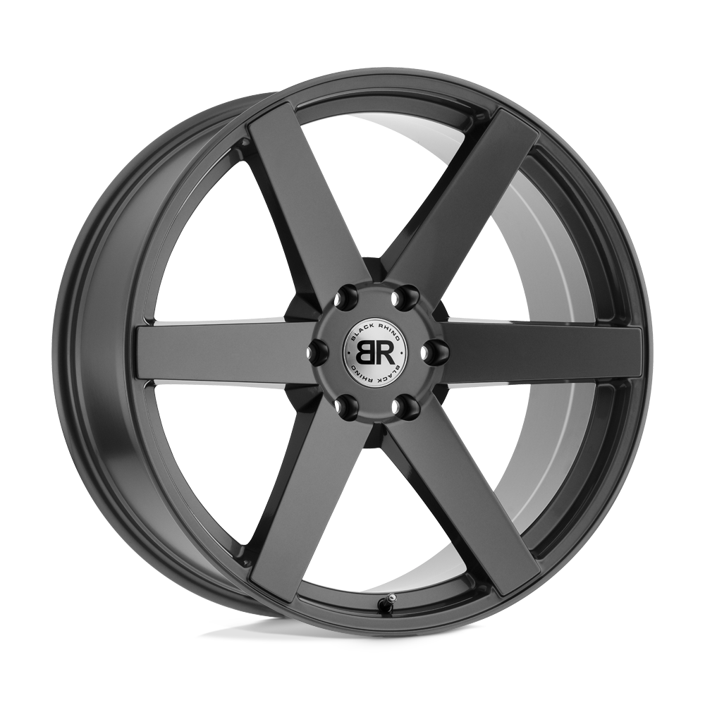 BLACK RHINO KAROO 24X10 30 6X135 GLOSS GUNMETAL
