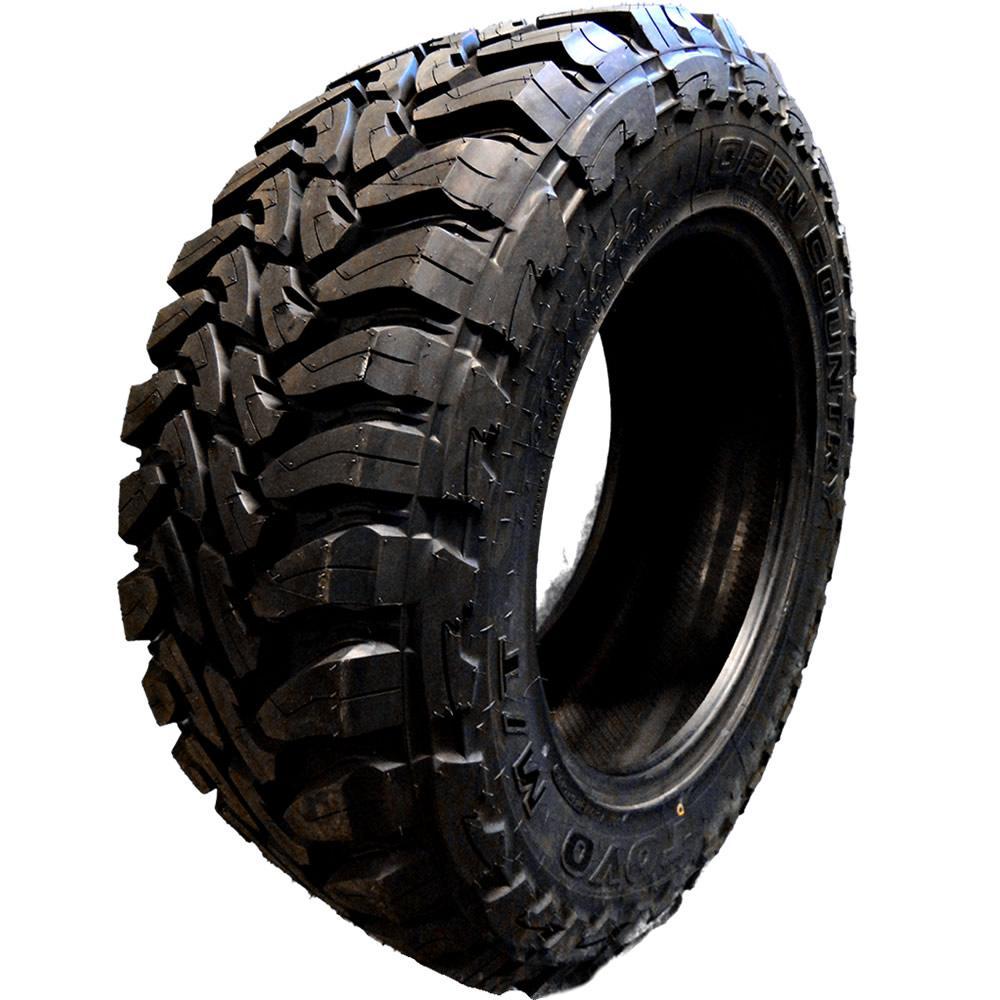 37X13.50R17LT E Toyo Tires Open Country M/T BLK SW - Tires and Engine Performance