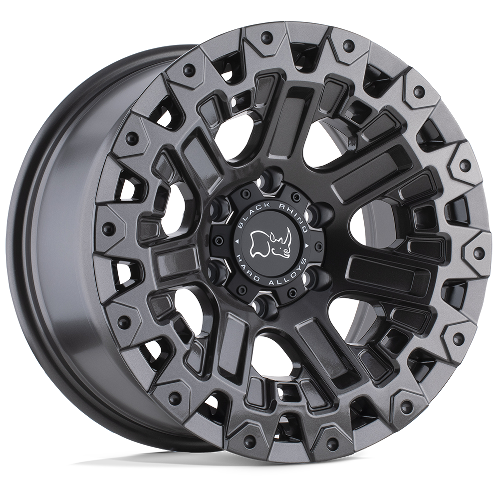 Black Rhino OZARK 17X9.5 12 6X135/6X135 GLOSS GUNMETAL