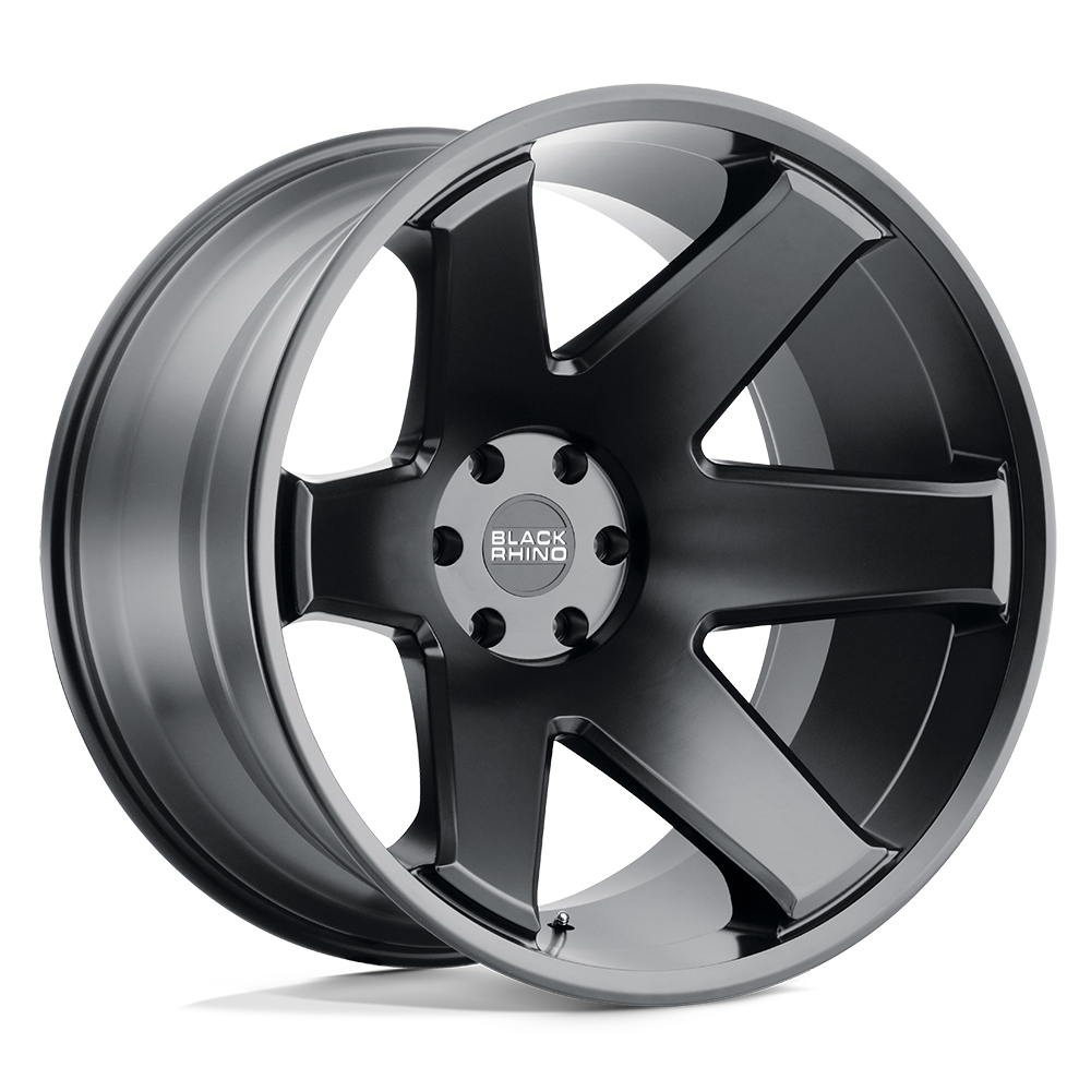 BLACK RHINO RAZE 22X14 -76 8X170 MATTE BLACK