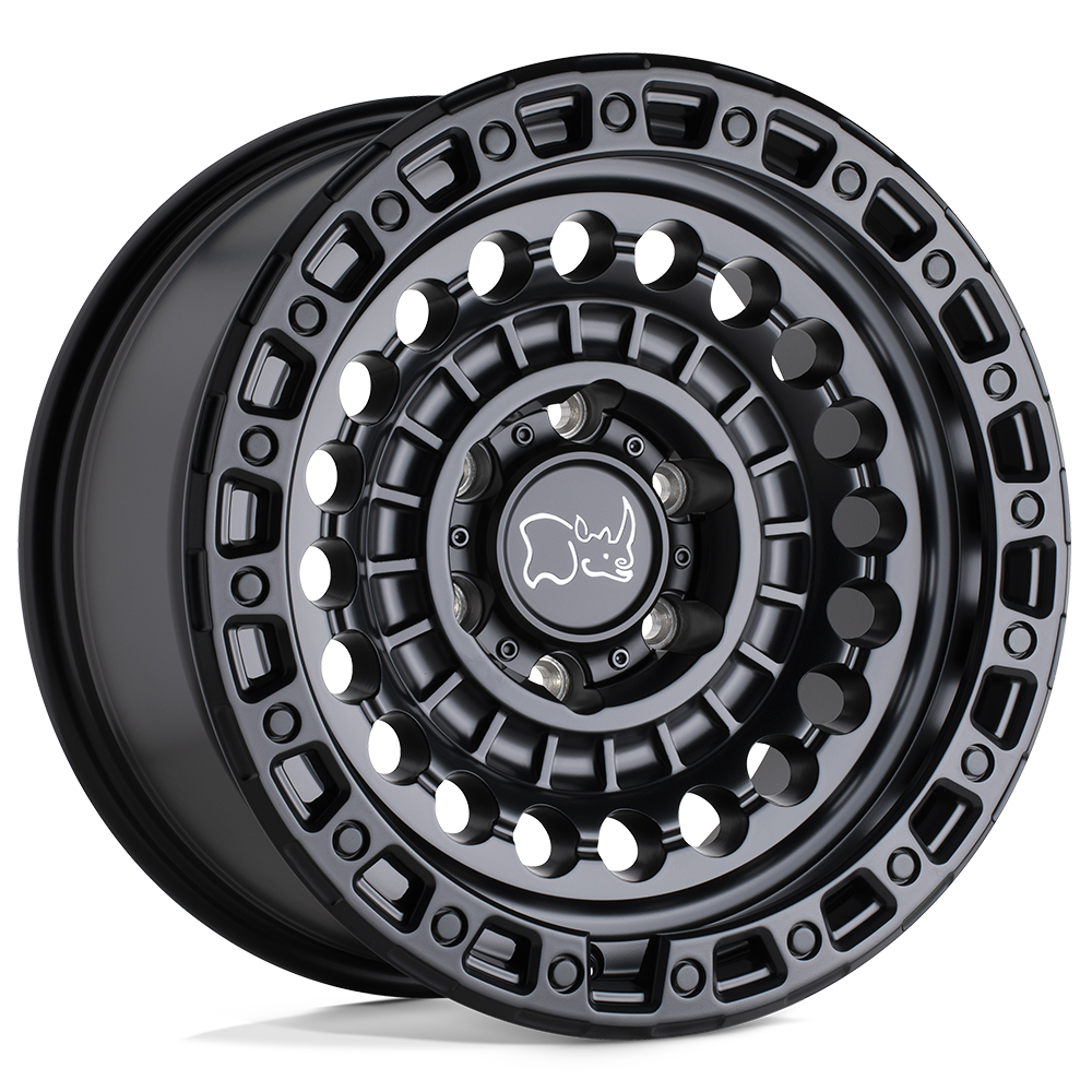 BLACK RHINO SENTINEL 17X8.5 0 8X170 MATTE BLACK