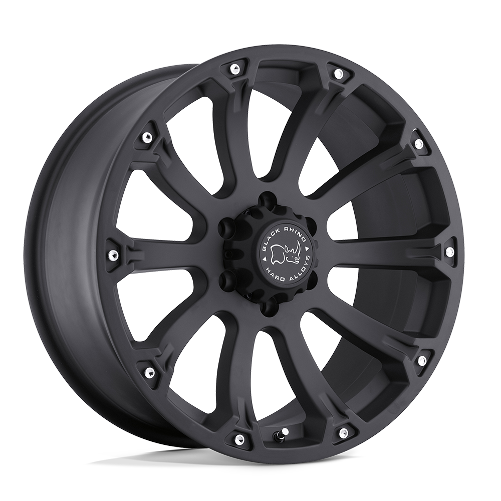 Black Rhino SIDEWINDER 17X9 12 6X135/6X135 MATTE BLACK