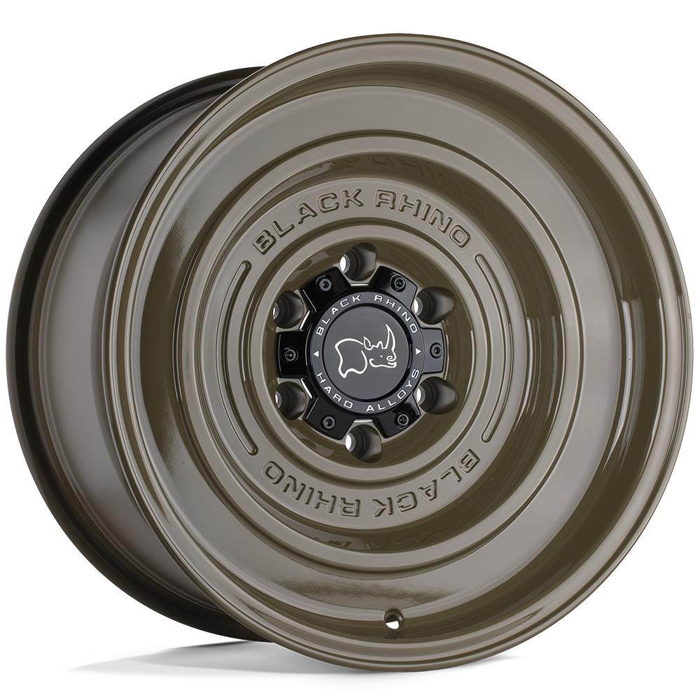 Black Rhino SOLID 17X9.5 -12 6X139.7/6X5.5 GLOSS ALLIGATOR GREEN