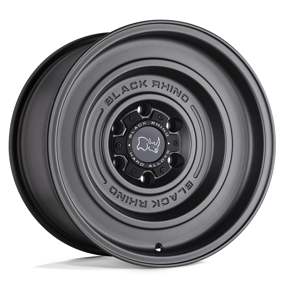 Black Rhino SOLID 17X9.5 -18 5X127/5X5.0 MATTE GUN BLACK