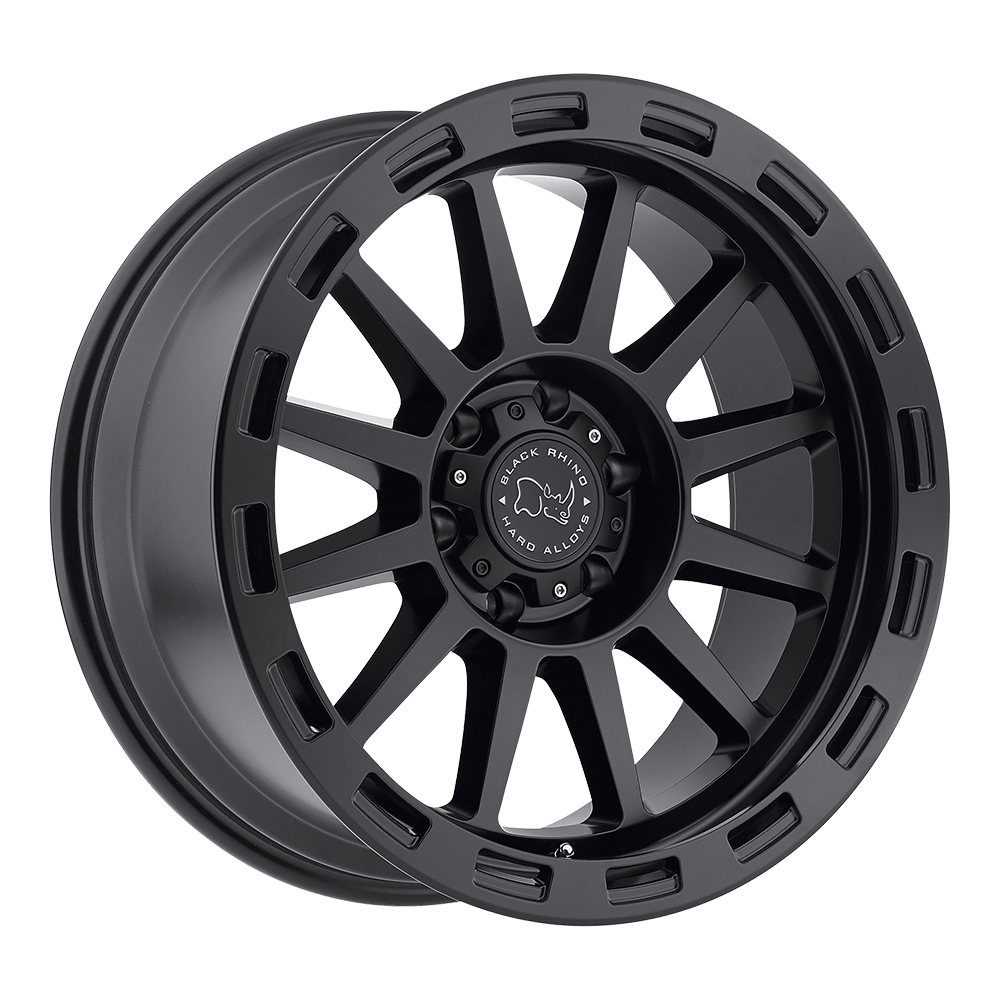 BLACK RHINO REVOLUTION 17X9 -12 5X127 MATTE BLACK