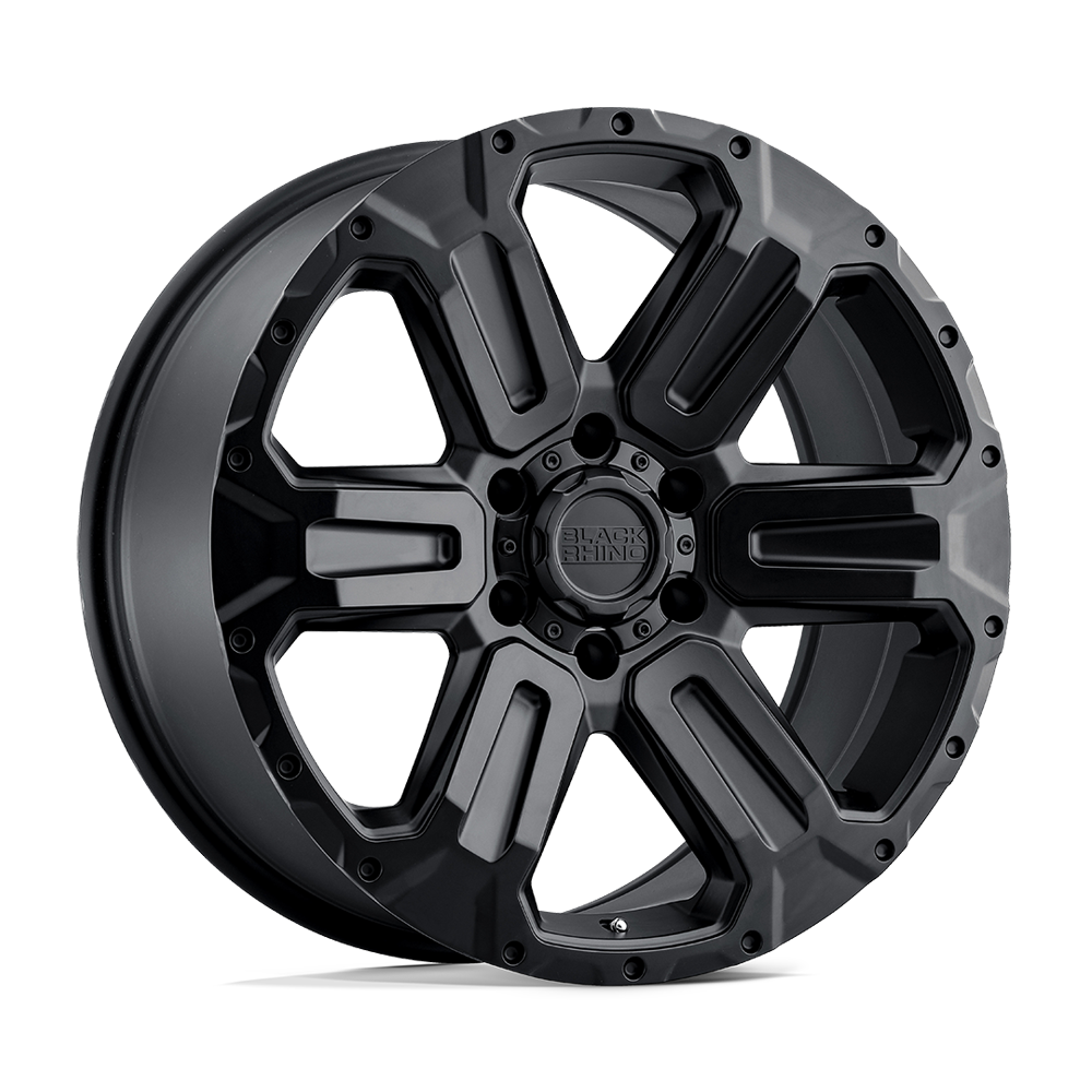 Black Rhino WANAKA 20X9 35 6X132/6X132 MATTE BLACK
