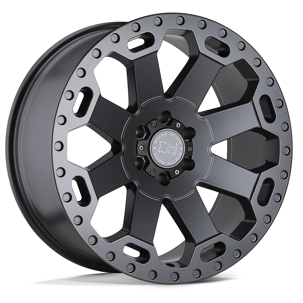Black Rhino WARLORD 22X10 12 8X170/8X170 MATTE GUNMETAL