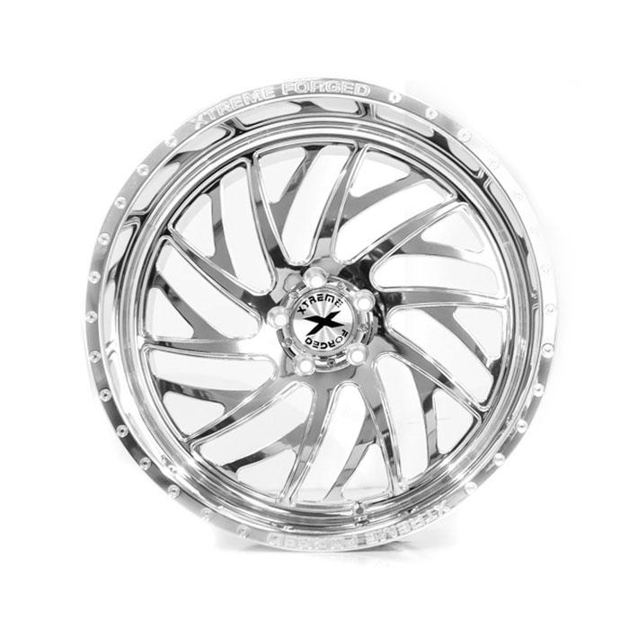 Xtreme Forged 004 22x12 8x170 Polished (left)