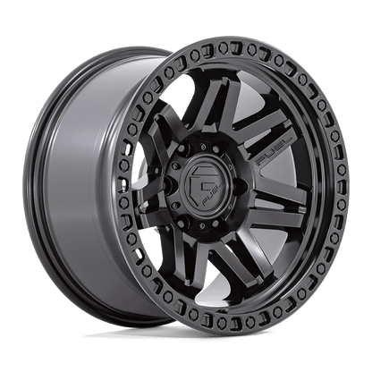 Fuel 1PC D810 SYNDICATE 17X9 1 5X127 BLACKOUT