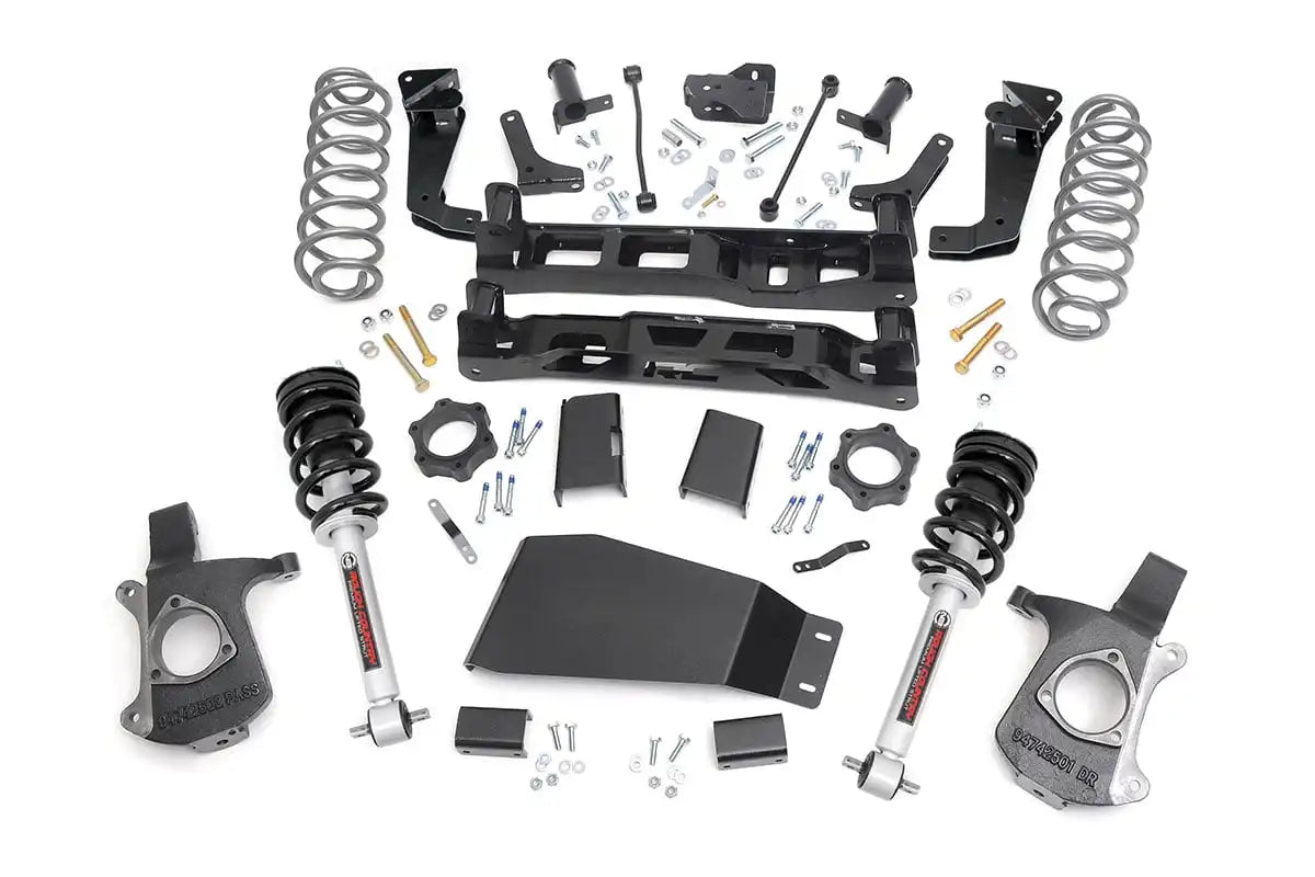 7.5" 2007-2013 GMC Yukon 4wd & 2wd Lift Kit (w/lifted struts) by Rough Country