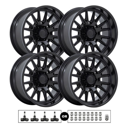 Moto Metal MO814 Tekton 20x10 6x139.7 4pcs | Fits Chevy Silverado 1500 | Free TPMS Sensors or Lug Nuts