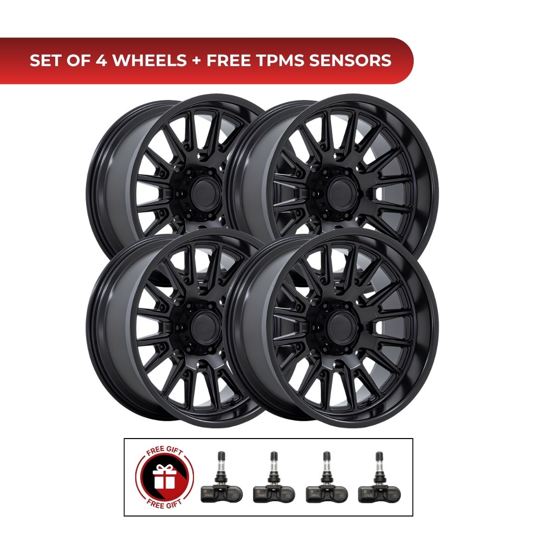Moto Metal MO814 Tekton 20x10 6x139.7 4pcs | Fits Chevy Silverado 1500 | Free TPMS Sensors or Lug Nuts