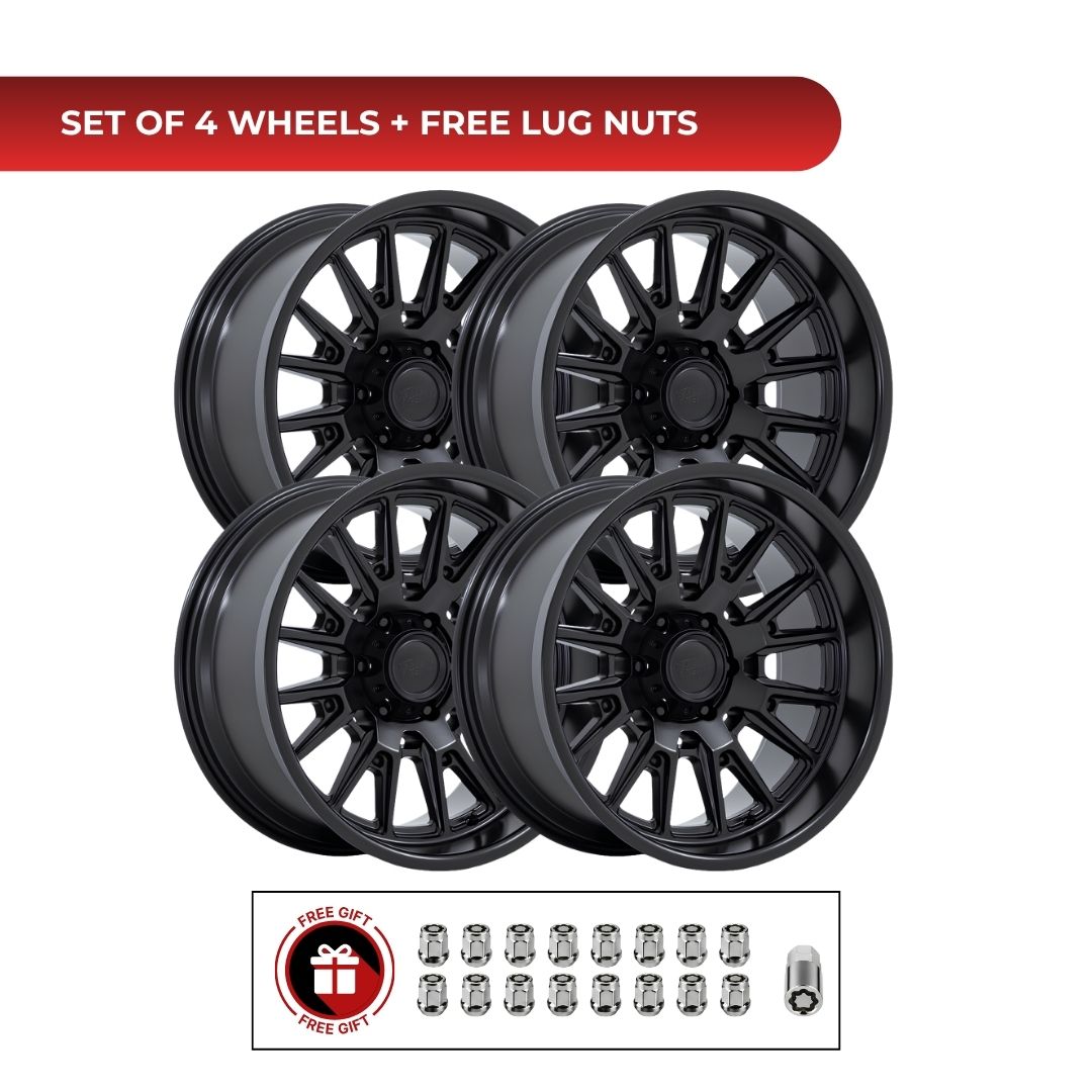 Moto Metal MO814 Tekton 20x10 6x139.7 4pcs | Fits Chevy Silverado 1500 | Free TPMS Sensors or Lug Nuts