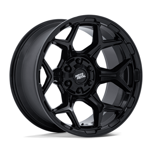 Moto Metal MO815 DUX - 17x8.5 0mm 5x114.3, 5x127 Gloss Black Wheel | MO815BX17851400