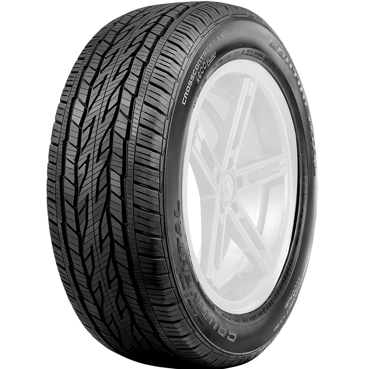 CONTINENTAL CONTICROSSCONTACT LX20 275/60R20/SL (33X10.8R 20) Tires