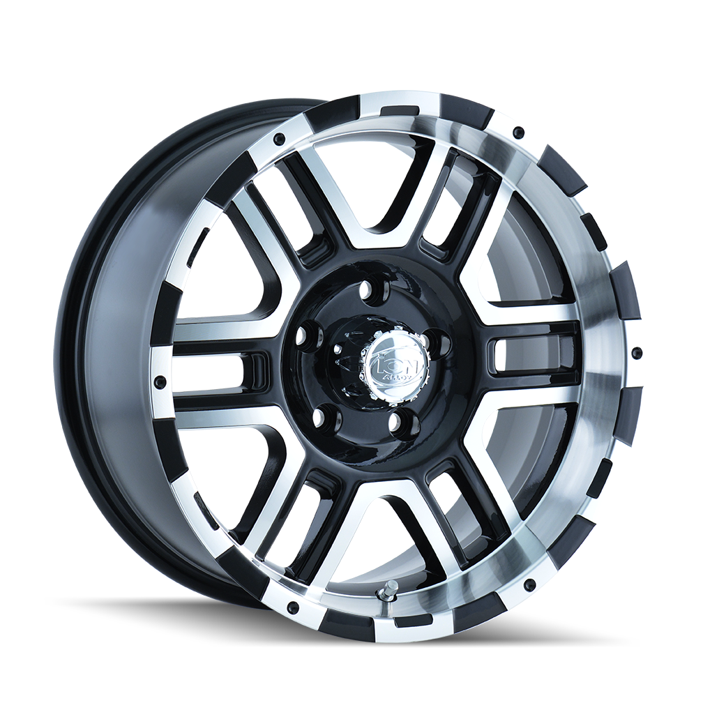ION 179 18X9 12 8x165.1 BLACK/MACHINED