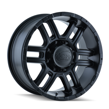 ION 179 17X8 10 5x127 MATTE BLACK