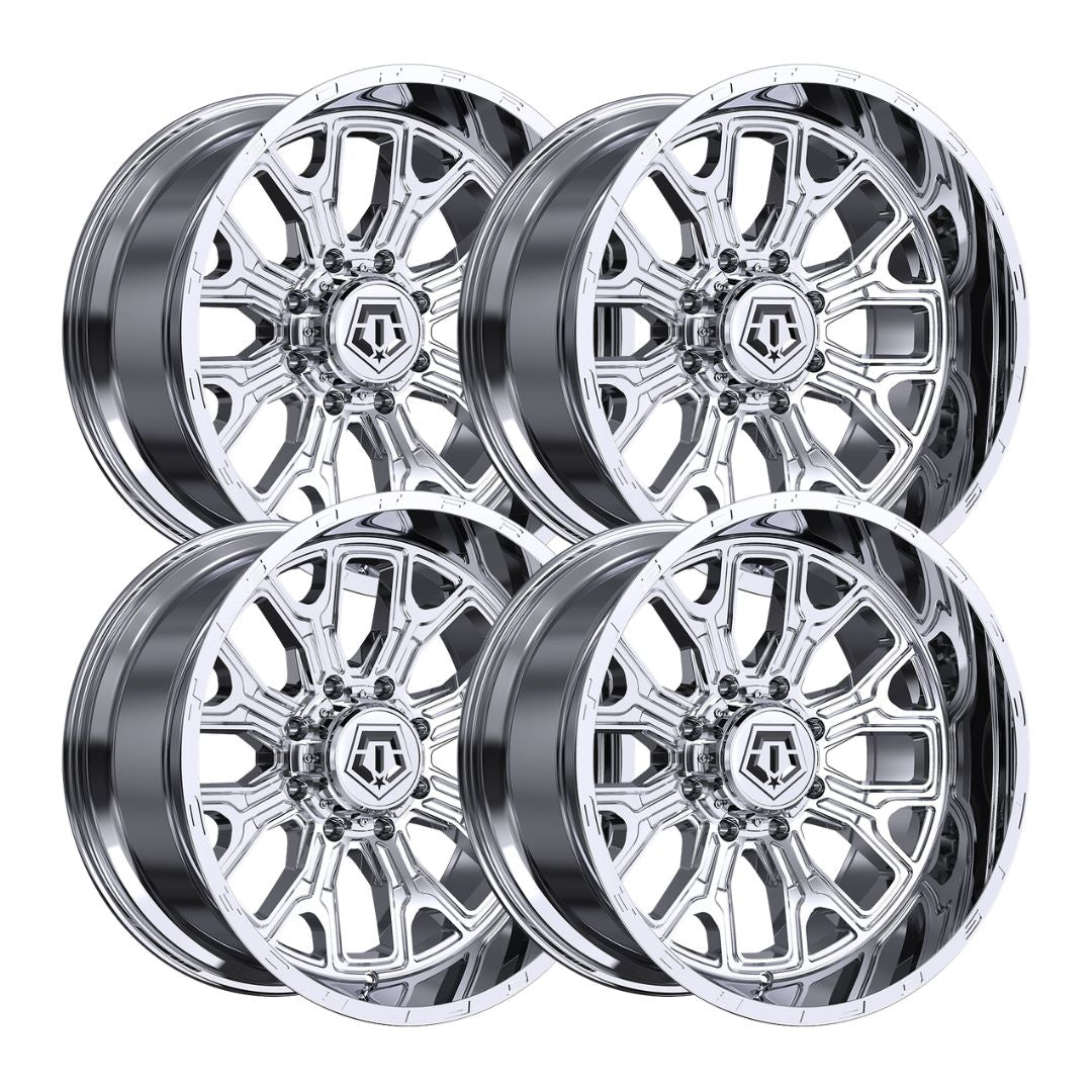 TIS 560C 20x10 -25 6x139.7 4pcs | Fits RAM 1500 | Free TPMS Sensors or Lug Nuts