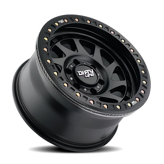 Dirty Life 9313 Enigma Race - 17x9 -38mm 6x135 Matte Black Wheel | 9313-7936MB38