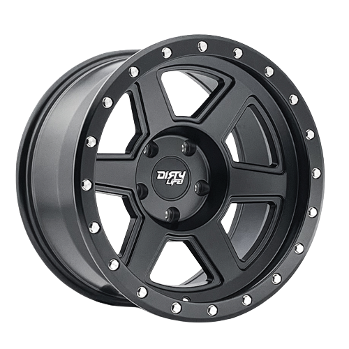 Dirty Life Compound - 20x10 -25mm 6x139.7 Matte Black Wheel | 9315-2183MB