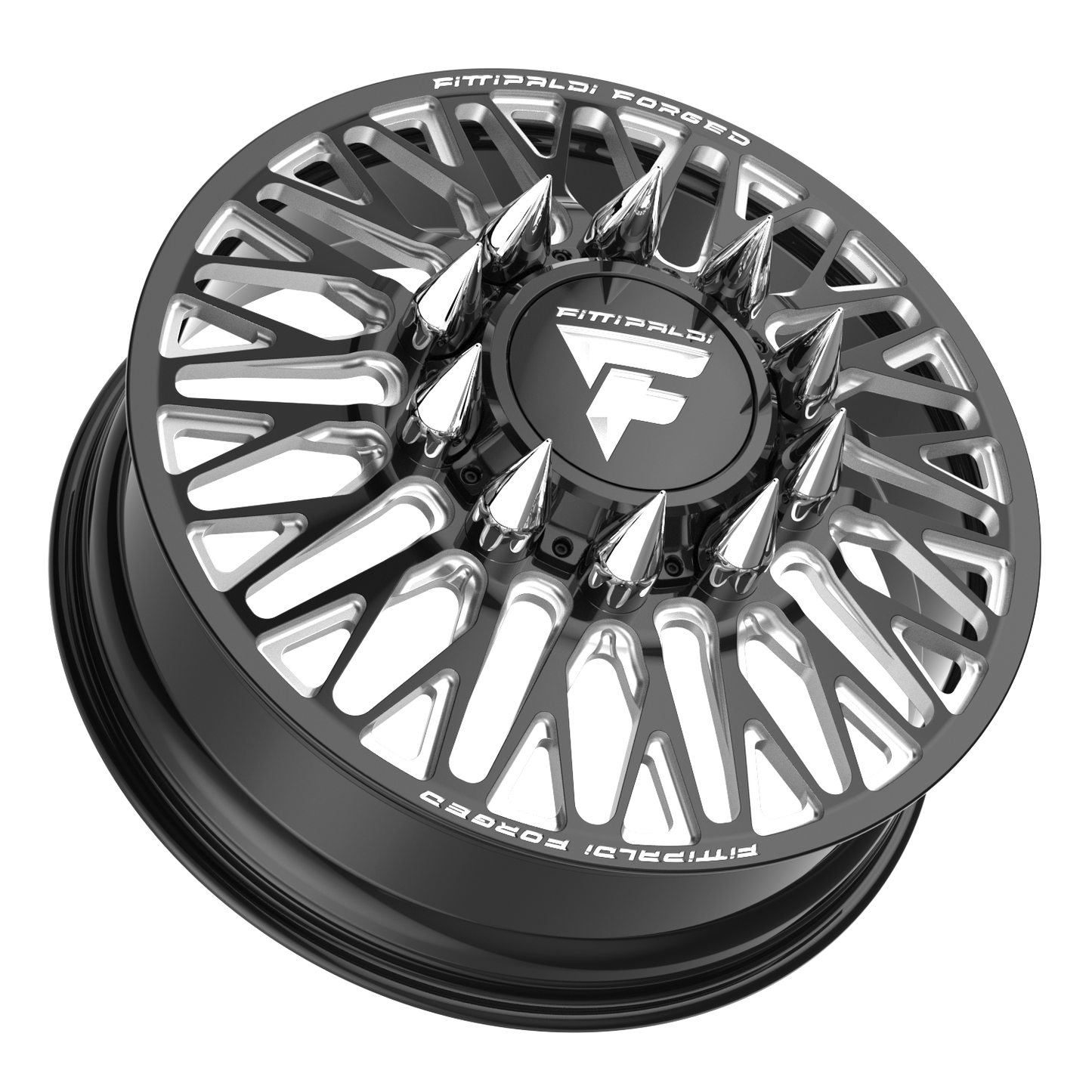 Fittipaldi FDF601F 24X8.25 +146 10x285.75 Gloss Black Milled