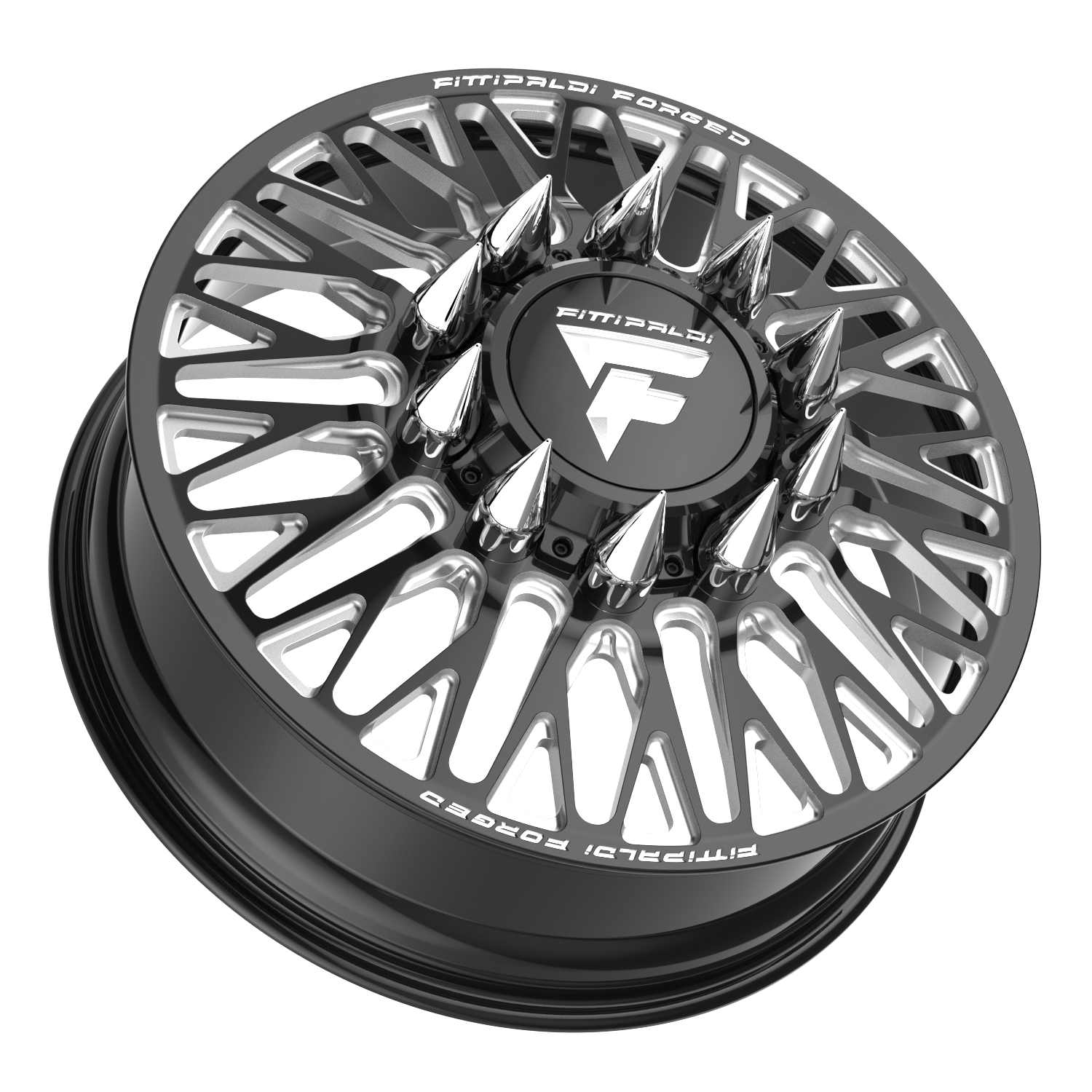 Fittipaldi FDF601I 24X8.25 +146 10x285.75 Gloss Black Milled