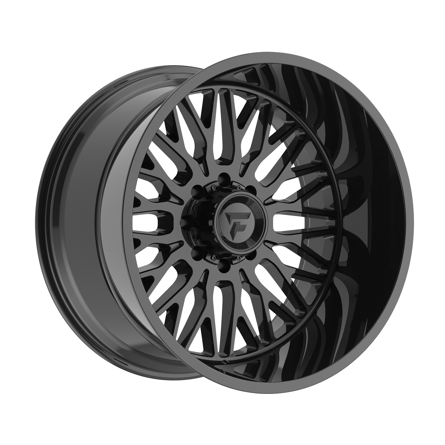 Fittipaldi FA25 24X12 -44   8x170 Gloss Black