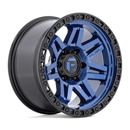 Fuel 1PC D813 SYNDICATE 17X9 1 5X127 DARK BLUE WITH BLACK RING