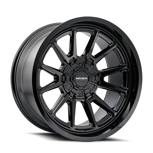 Mayhem 8116 Intrepid - 18x9 0mm 8x170 Gloss Black Wheel | 8116-8970B