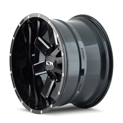 ION 141 17X9 -12 5x114.3/5x127 GLOSS BLACK MILLED