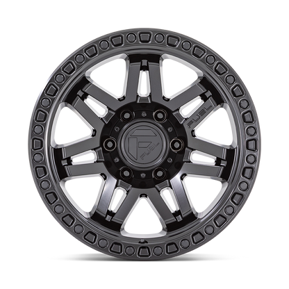 Fuel 1PC D810 SYNDICATE 17X9 1 6X139.7 BLACKOUT
