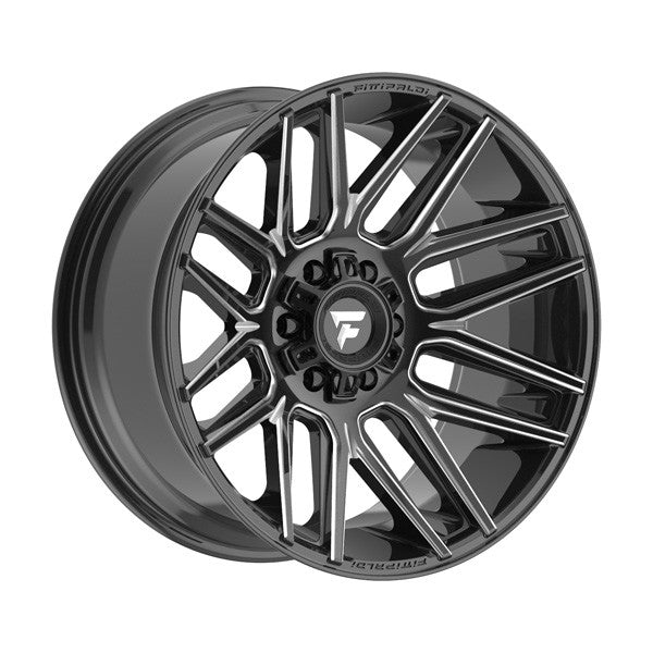 FITTIPALDI FA14BM WHEELS | GLOSS BLACK MILLED | 20X10 -19MM | 6X135,6X139.7 (6X5.5)