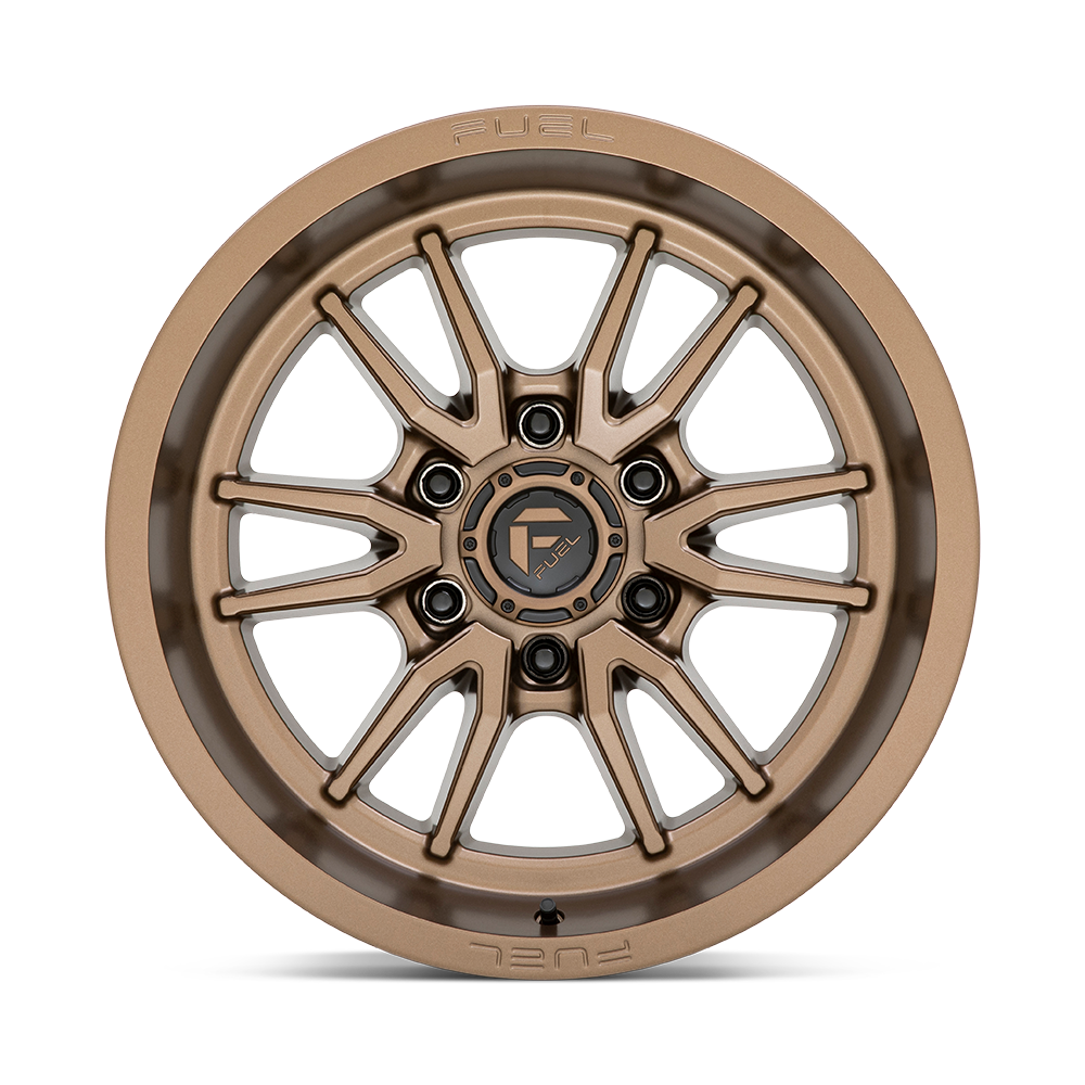 Fuel 1PC D788 CLASH 20X9 1 6X139.7/6X5.5 Bronze